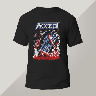 Turborock Productions Accept T-shirt Heavy Metal
