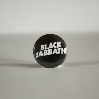 Turborock Productions Black Sabbath, black/purple, badge/pin Heavy Metal