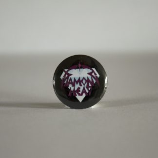 Turborock Productions Demon, red, badge/pin Heavy Metal