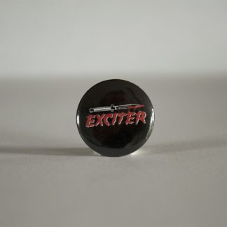 Turborock Productions Exciter, badge/pin Heavy Metal