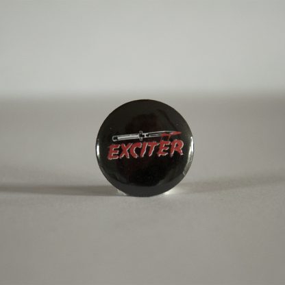 Turborock Productions Exciter, badge/pin Heavy Metal