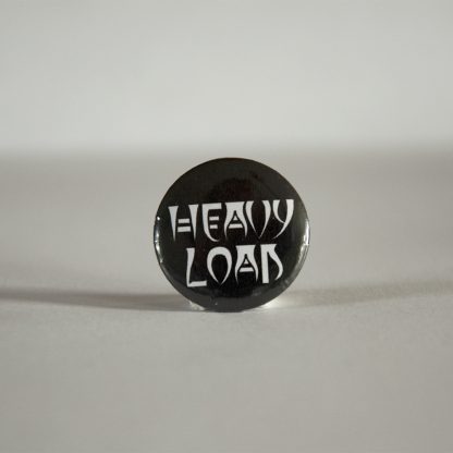 Turborock Productions Heavy Load, black/white, badge/pin Heavy Metal