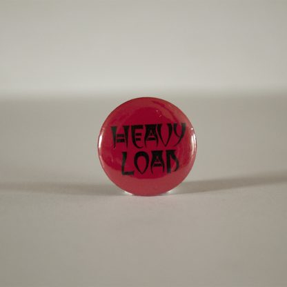 Turborock Productions Heavy Load, red/black, badge/pin Heavy Metal