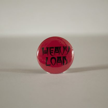 Heavy Load, red/black, badge/pin