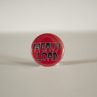 Turborock Productions Heavy Load, red/black/white, badge/pin Heavy Metal