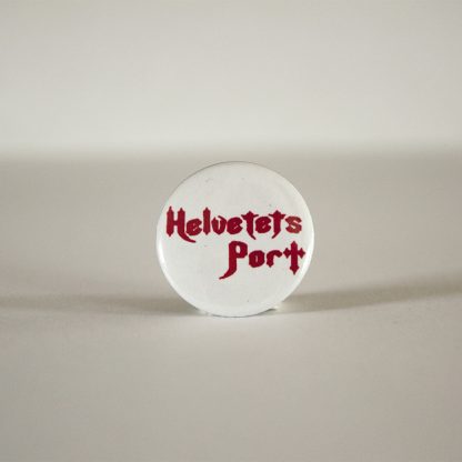 Turborock Productions Helvetets Port, badge/pin Heavy Metal
