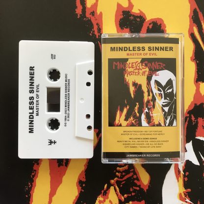 Turborock Productions Mindless Sinner – Master of Evil, tape Heavy Metal