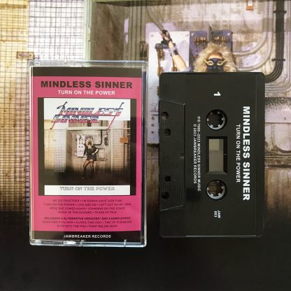 Turborock Productions Mindless Sinner – Turn on the Power, tape Heavy Metal