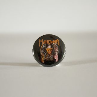 Turborock Productions Manilla Road, badge/pin Heavy Metal