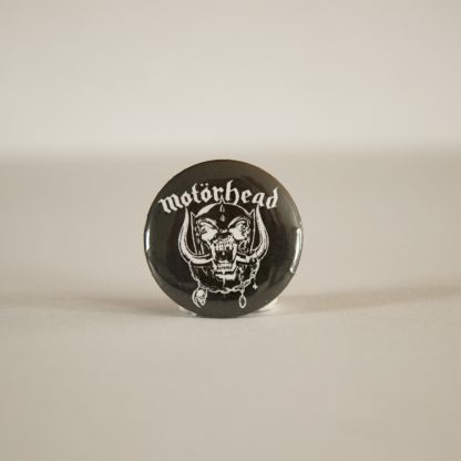Turborock Productions Motörhead, black, badge/pin Heavy Metal