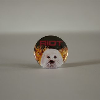 Turborock Productions Riot – Fire Down Under, badge/pin Heavy Metal