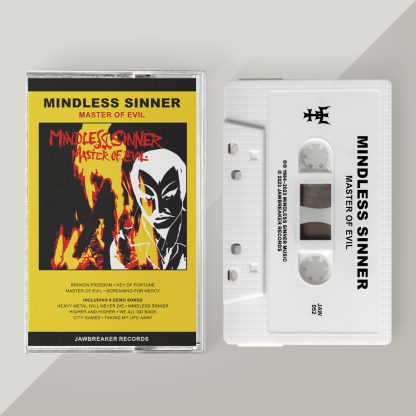 Turborock Productions Mindless Sinner – Master of Evil, tape Heavy Metal