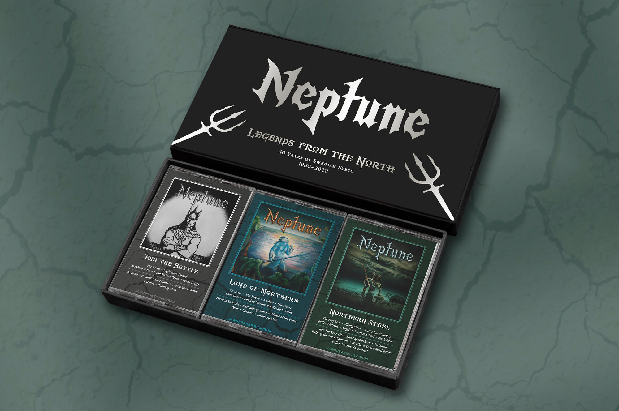 Neptune - Cassette Box Design & Layout