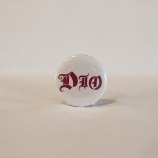 Turborock Productions Dio, black/red, badge/pin Heavy Metal