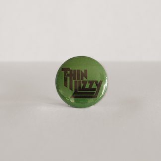 Turborock Productions Thin Lizzy, green/white, badge/pin Heavy Metal