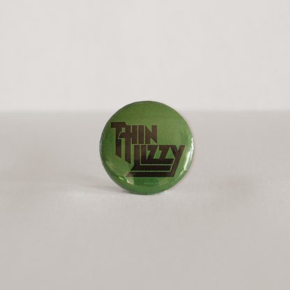 Turborock Productions Thin Lizzy, green/black, badge/pin Heavy Metal