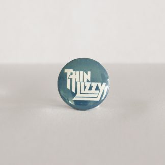 Turborock Productions Thin Lizzy, green/black, badge/pin Heavy Metal