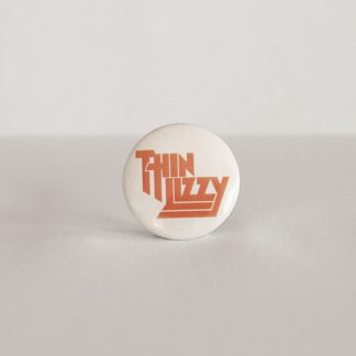 Turborock Productions Thin Lizzy, green/white, badge/pin Heavy Metal