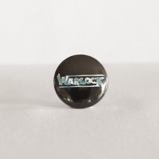 Turborock Productions Warlock, badge/pin Heavy Metal