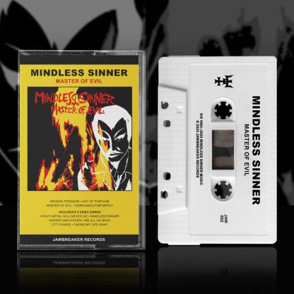 Turborock Productions Mindless Sinner – Master of Evil, tape Heavy Metal