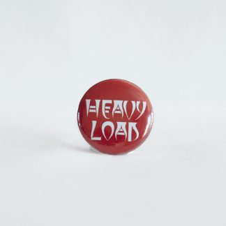 Turborock Productions Heavy Load, red/white, badge/pin Heavy Metal