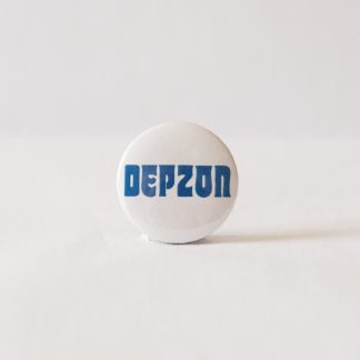 Turborock Productions Depzon, badge/pin Heavy Metal