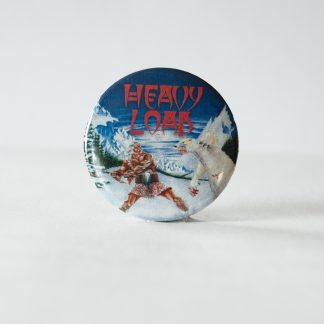 Turborock Productions Heavy Load – Death or Glory (37 mm), white logo, badge/pin Heavy Metal