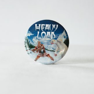 Turborock Productions Liege Lord, blue logo, badge/pin Heavy Metal