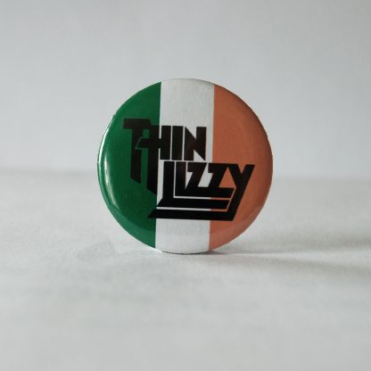 Turborock Productions Thin Lizzy, Irish flag (37 mm), badge/pin Heavy Metal