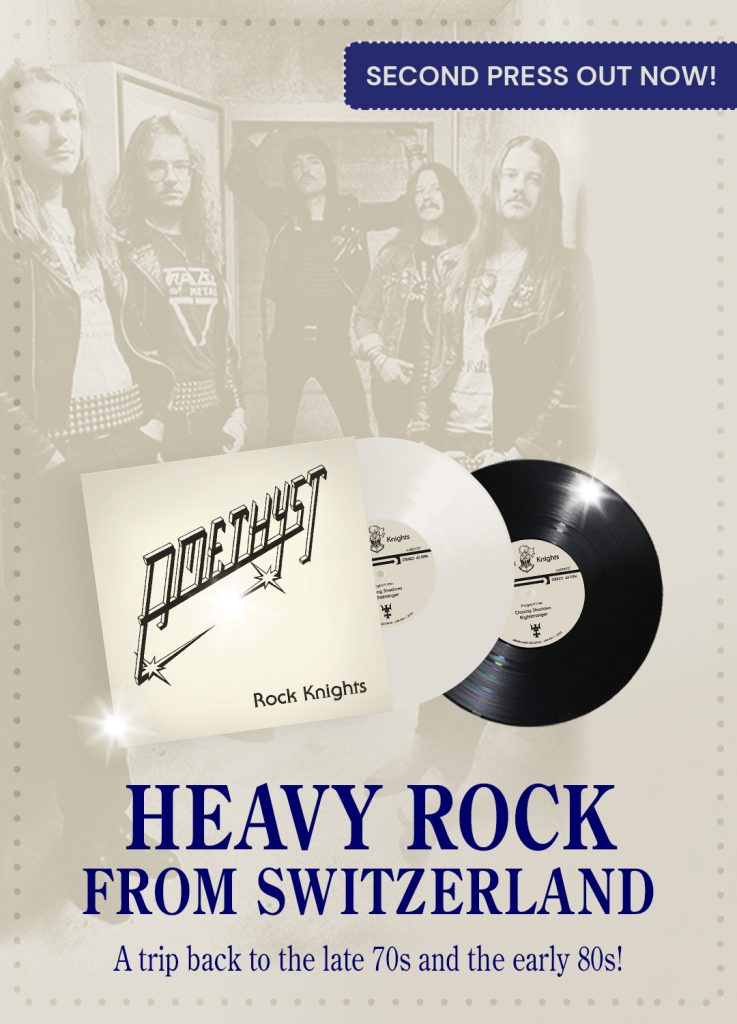 Turborock Productions Amethyst Rock Knights Blue Amethyst EP 2023 2nd Press