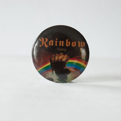 Turborock Productions Rainbow – Rising (37 mm), badge/pin Heavy Metal