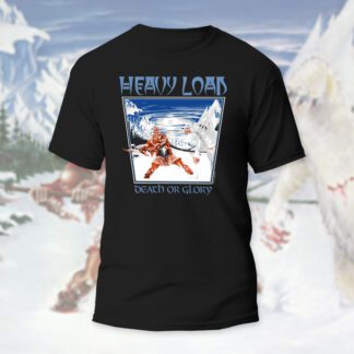 Turborock Productions Heavy Load – Death or Glory, T-shirt (White) Heavy Metal