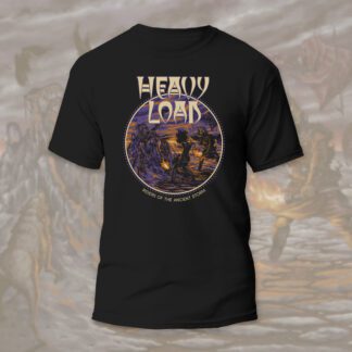 Turborock Productions Heavy Load – Death or Glory, T-shirt (Black) Heavy Metal