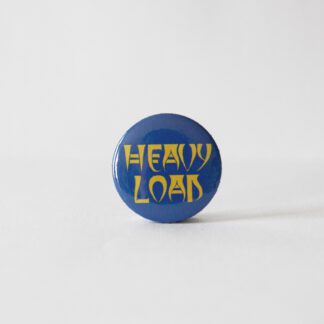 Turborock Productions Heavy Load – Stronger Than Evil (37 mm), yellow logo, bagde/pin Heavy Metal