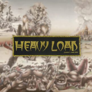 Turborock Productions Heavy Load – Logo, Patch (Gold) Heavy Metal