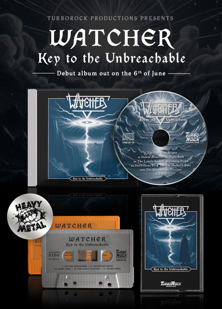 Turborock Productions Watcher Key to the Unbreachable Album Release Heavy Metal FWOSHM