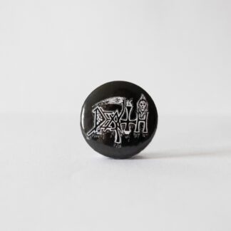 Turborock Productions Death, logo, badge/pin Heavy Metal
