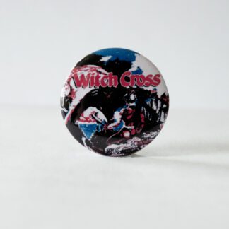 Turborock Productions Witch Cross – Fit For Fight (37 mm), badge/pin Heavy Metal